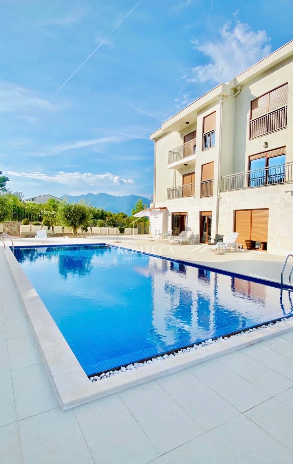 One bedroom apartment with pool and sea view - Obala Đuraševića, Tivat
